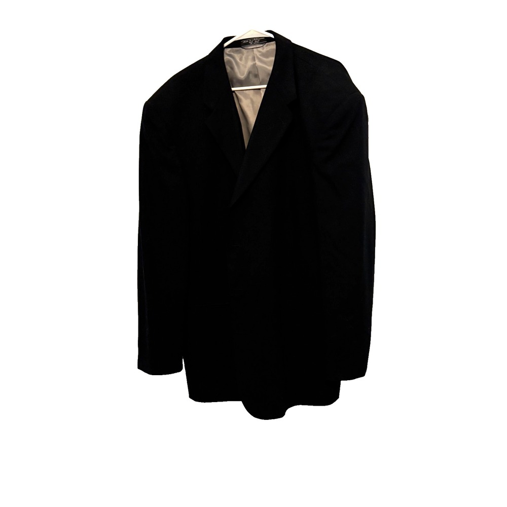 Karl Kani Men Lined Sport Coat 100% Wool Dry Clean Only